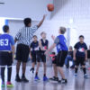 Unlocked Potential youth basketball league game.
