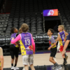 A picture of kids preparing for a rebound playing at the Unlocked Potential winter league championship.