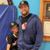 A picture of a parent and a child at the Unlocked Potential Winter Break Youth Camp in Flagstaff, AZ