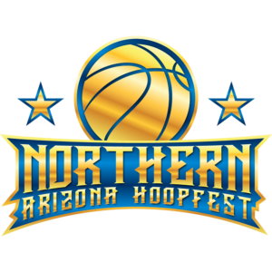 The logo for Unlocked Potential's basketball tournament titled "Northern Arizona Hoopfest Basketball Tournament"