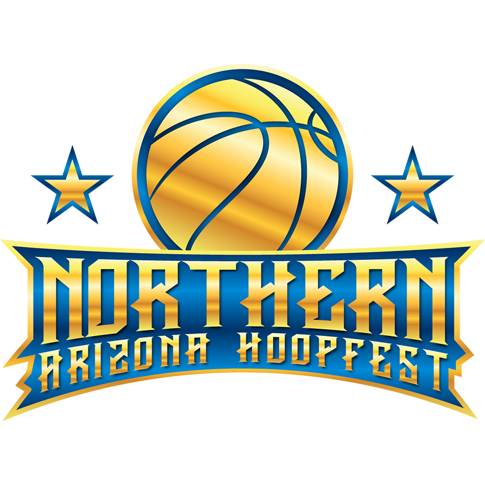 The logo for Unlocked Potential's basketball tournament titled "Northern Arizona Hoopfest Basketball Tournament"