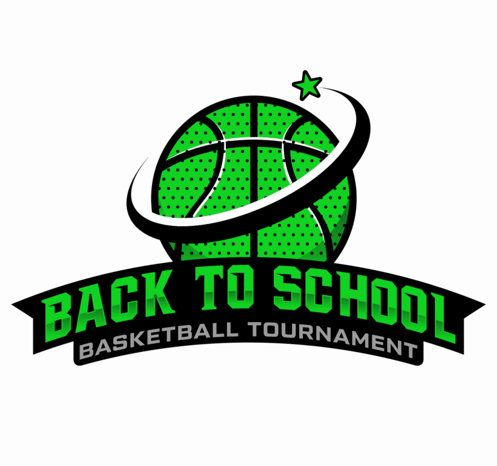 Back To School Tournament Logo (Main) The logo for Unlocked Potential's annual youth basketball back to school basketball tournament.