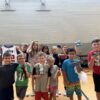 A picture of kids with awards at the Unlocked Potential back to school fun bash camp in Flagstaff, AZ
