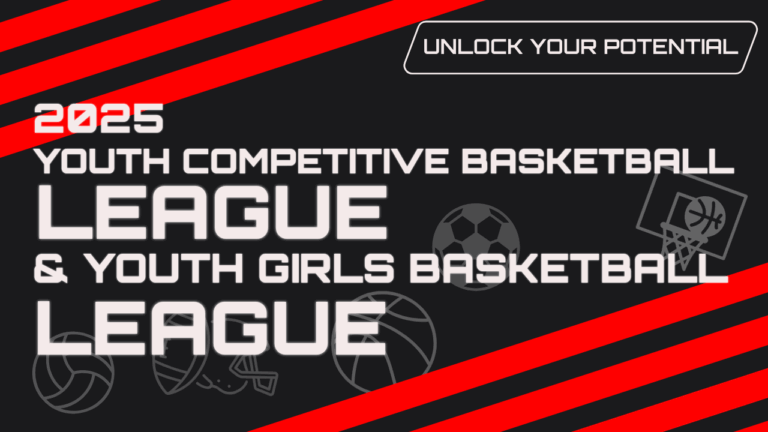 The thumbnail image for the Unlocked Potential blog titled "Youth Competitive Basketball League and Girls Youth Basketball League"