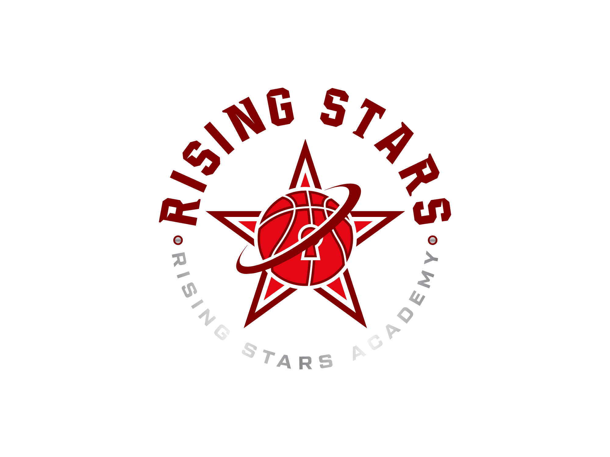 The logo for the 6-week rising stars academy by Unlocked Potential.