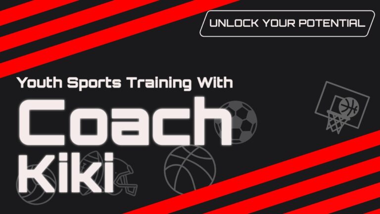 The thumbnail for the blog by Unlocked Potential titled youth sports training with Coach Kiki