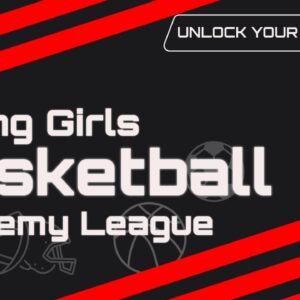 The thumbnail for the Spring Basketball Girls Academy League in Flagstaff, AZ by Unlocked Potential.