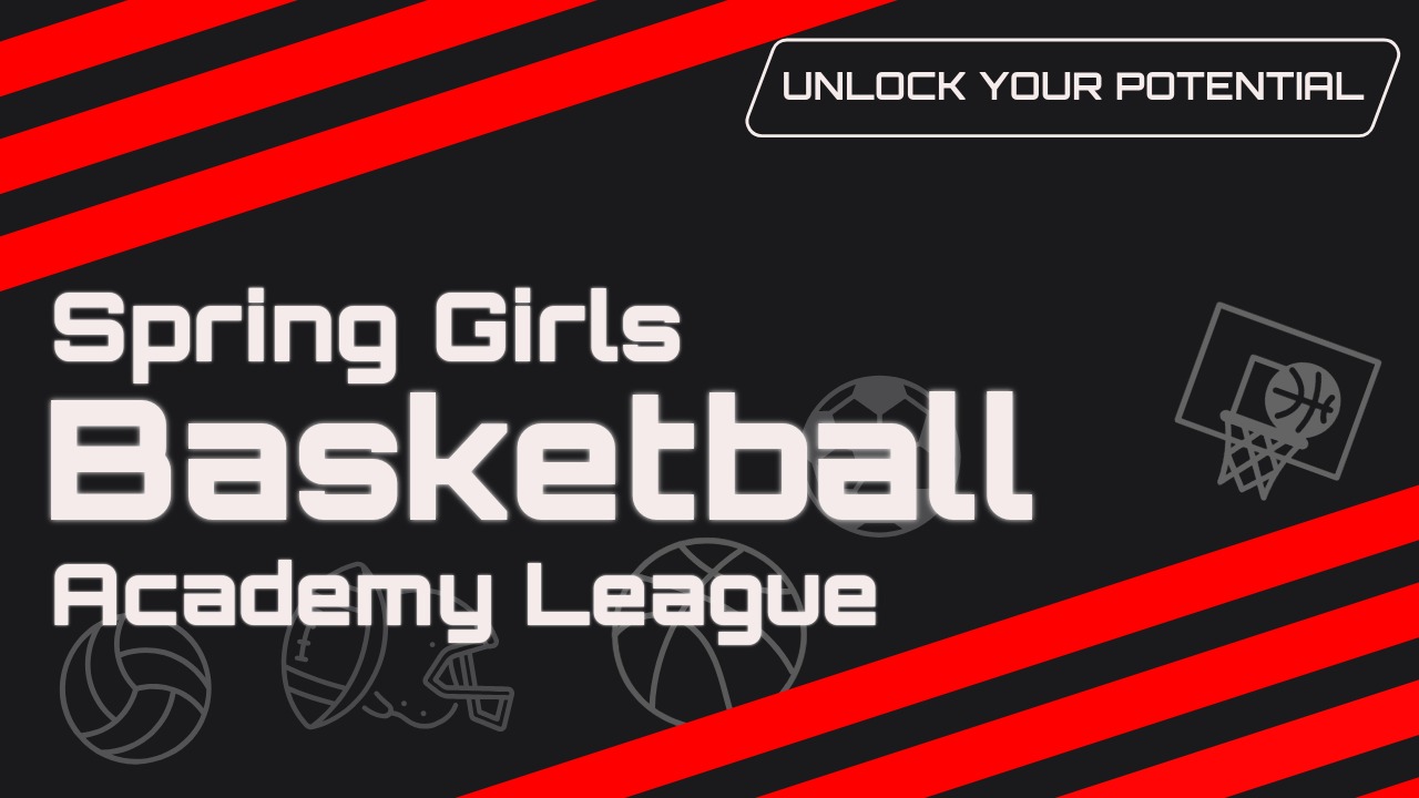 The thumbnail for the Spring Basketball Girls Academy League in Flagstaff, AZ by Unlocked Potential.