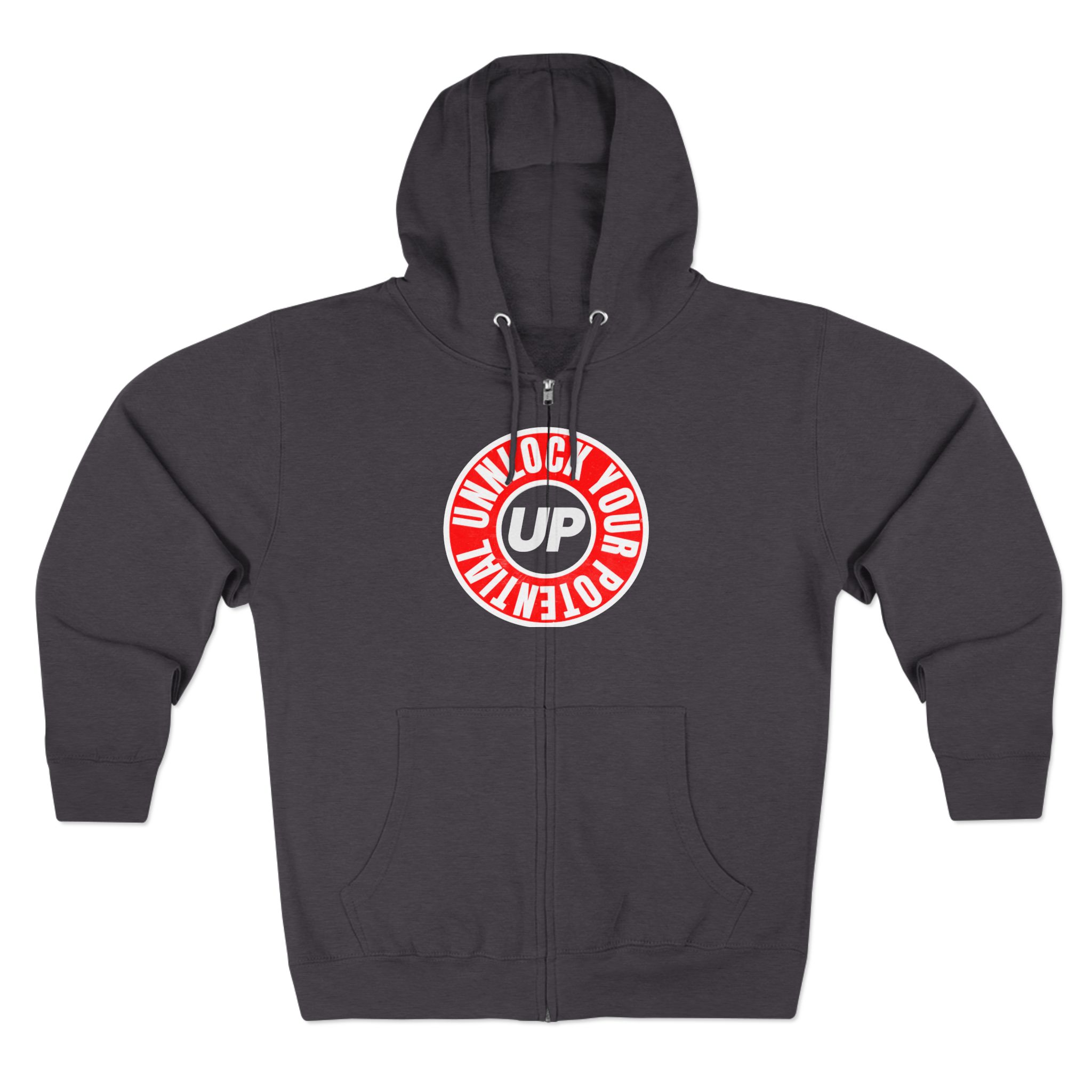 Unlocked Potential Basketball Zip Hoodie