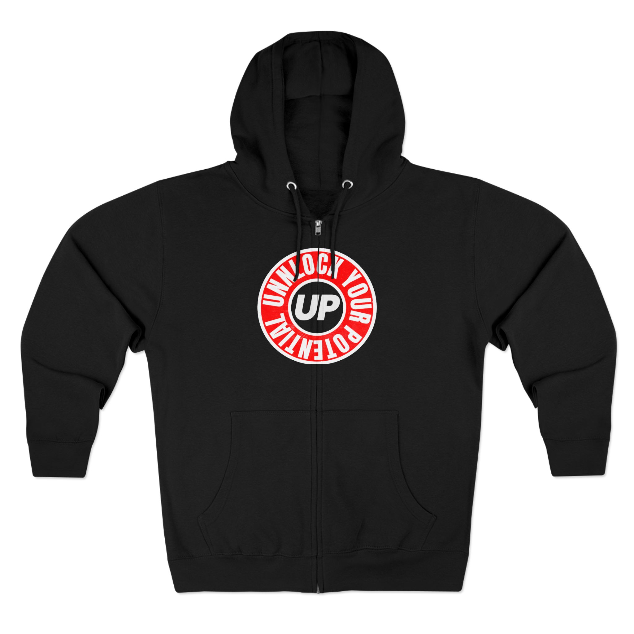 Unlocked Potential Basketball Zip Hoodie
