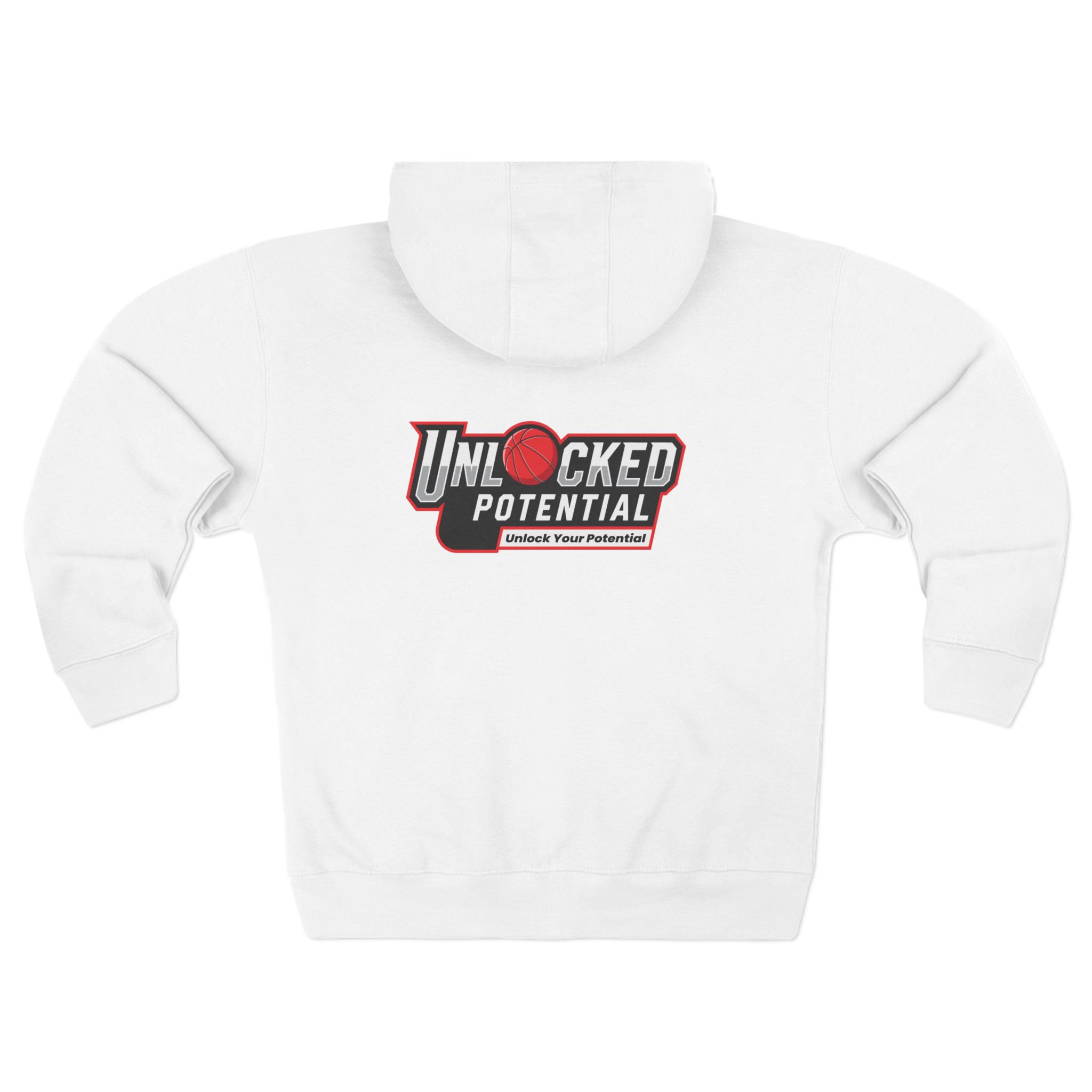 Unlocked Potential Basketball Zip Hoodie