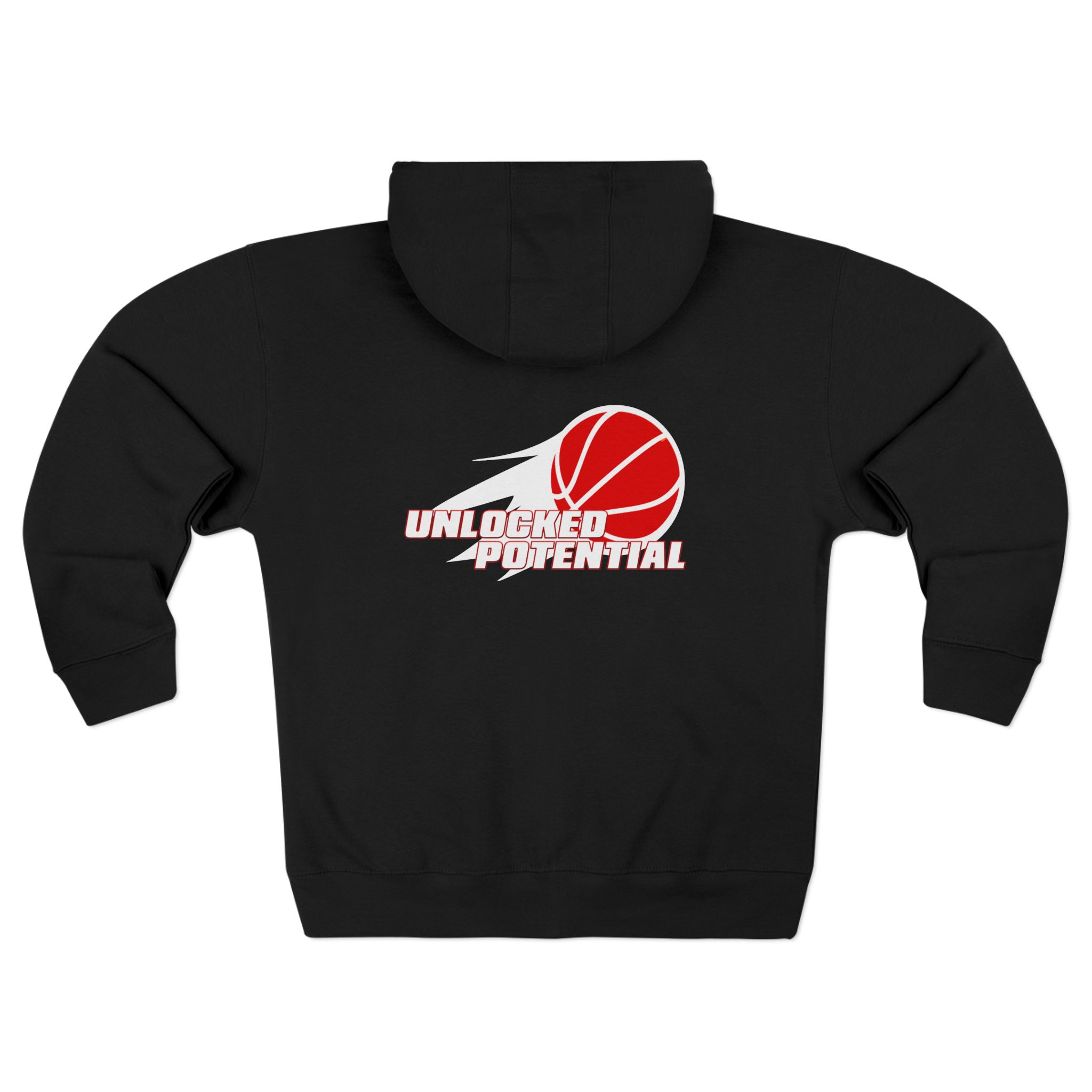 Unlocked Potential Basketball Zip Hoodie
