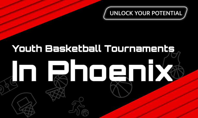 The thumbnail for the blog by Unlocked Potential titled "youth basketball tournaments in Phoenix"