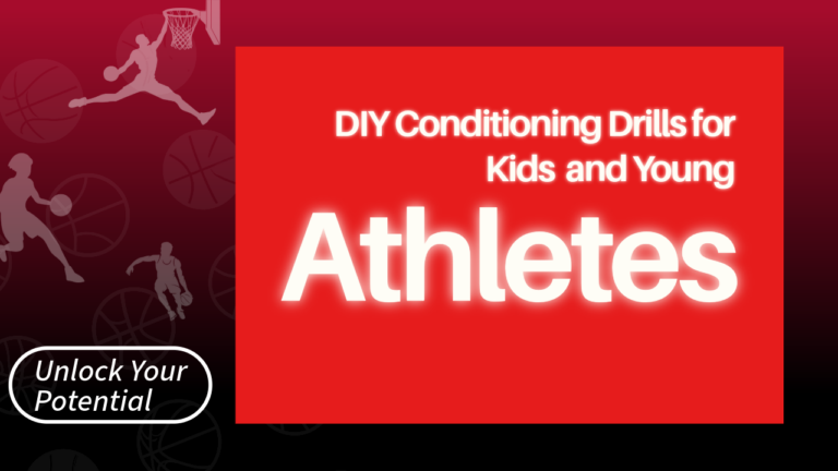 The thumbnail for the blog by Unlocked Potential titled "diy conditioning drills for kids and young athletes"