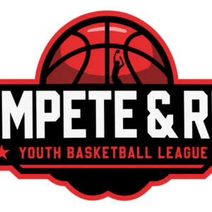 The logo for the Unlocked Potential compete and rise youth basketball league.